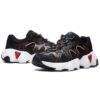 Zapatillas de correr retro Jagger Negro/Naranja