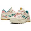 Zapatillas de entrenamiento clásicas D-formation, blanco/verde/rosa