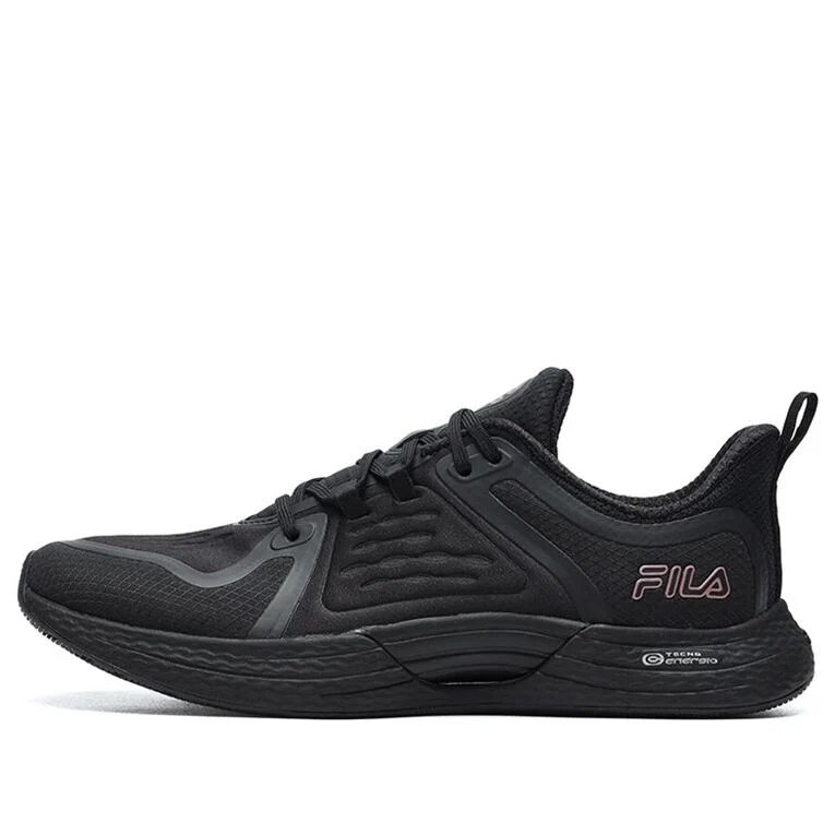 Zapatillas de entrenamiento de caña baja para atletismo, color negro