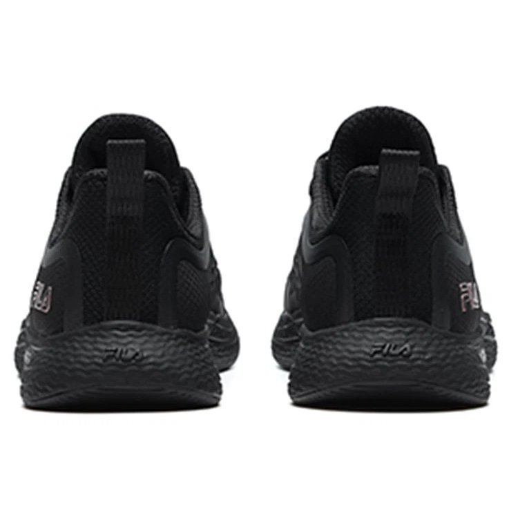 Zapatillas de entrenamiento de caña baja para atletismo, color negro