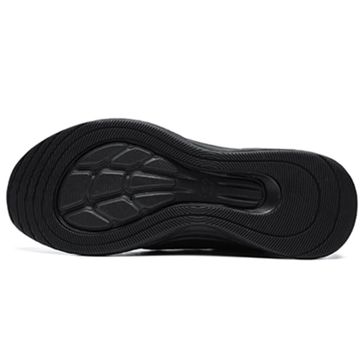 Zapatillas de entrenamiento de caña baja para atletismo, color negro