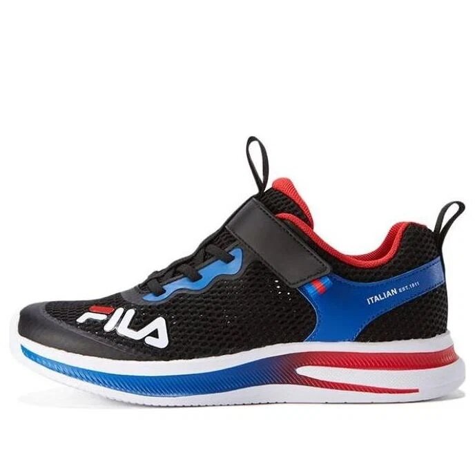 Zapatillas de entrenamiento para correr «Negro, azul y rojo»