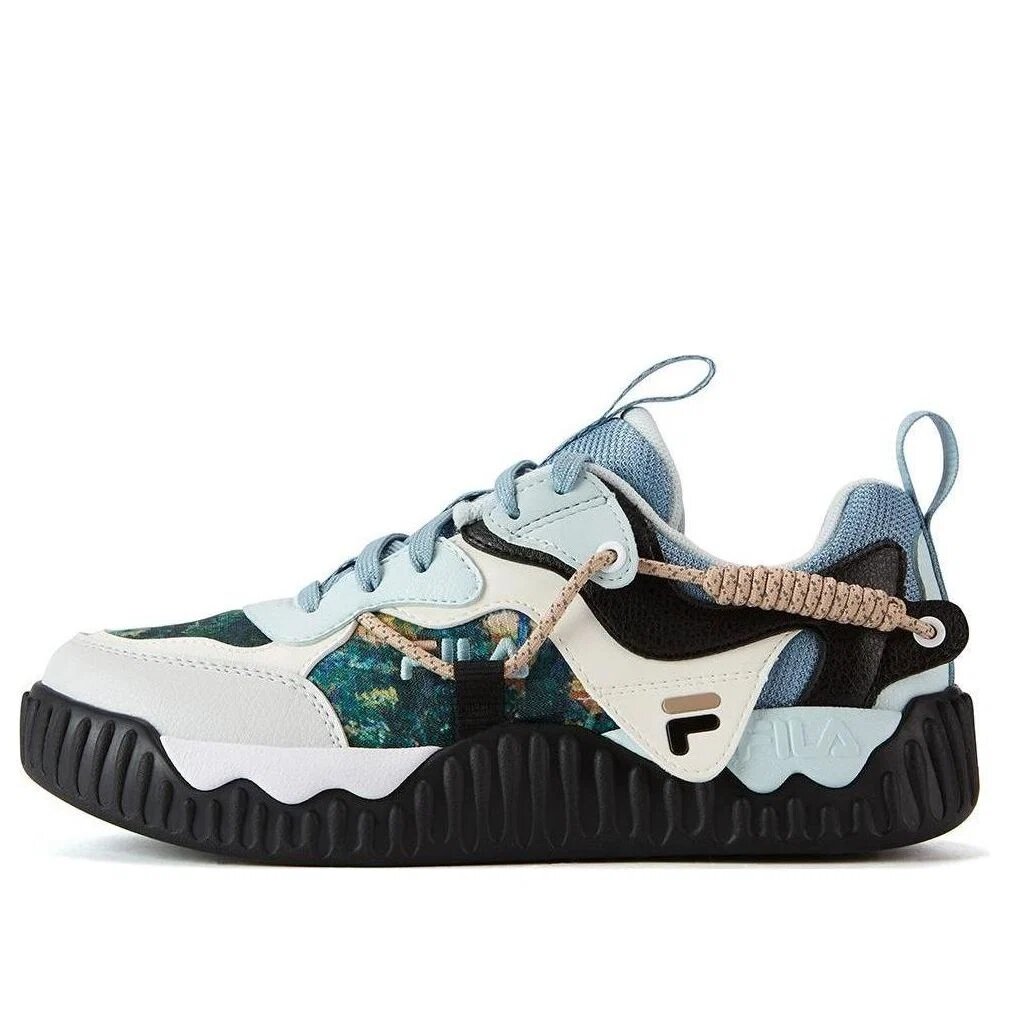 Zapatillas de estilo de vida «Blanco, azul, negro»