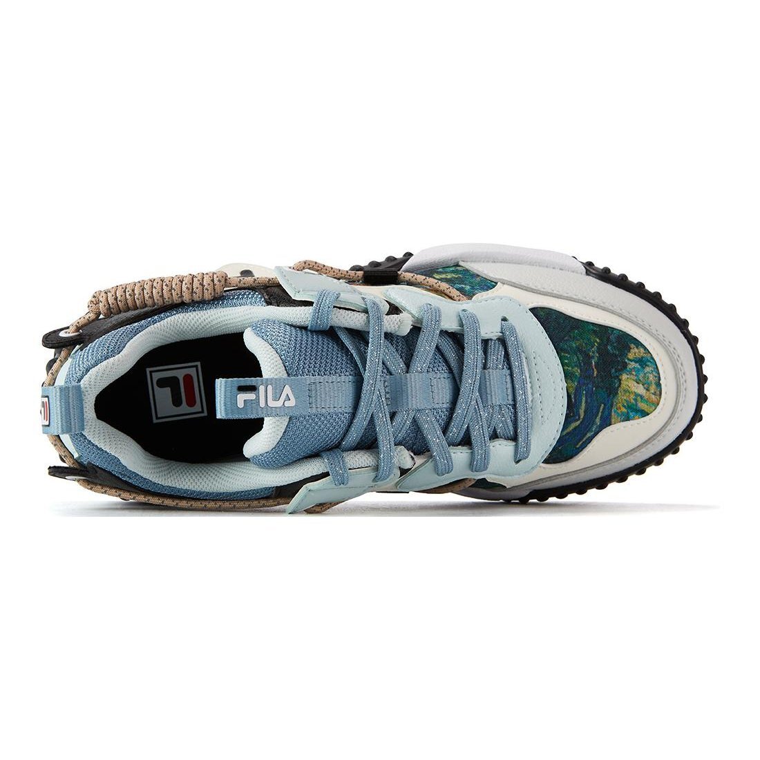 Zapatillas de estilo de vida «Blanco, azul, negro»