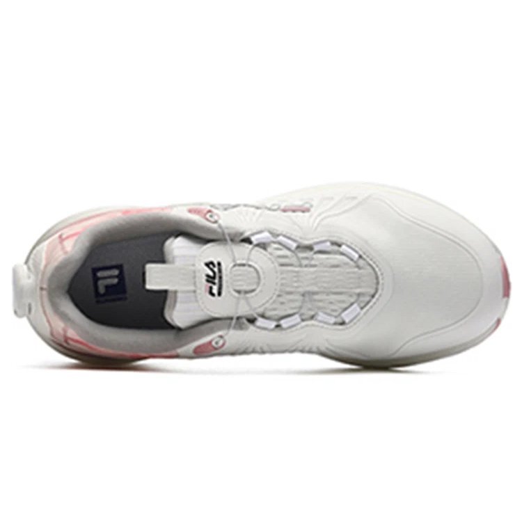 Zapatillas de felpa de caña baja «White Pink»