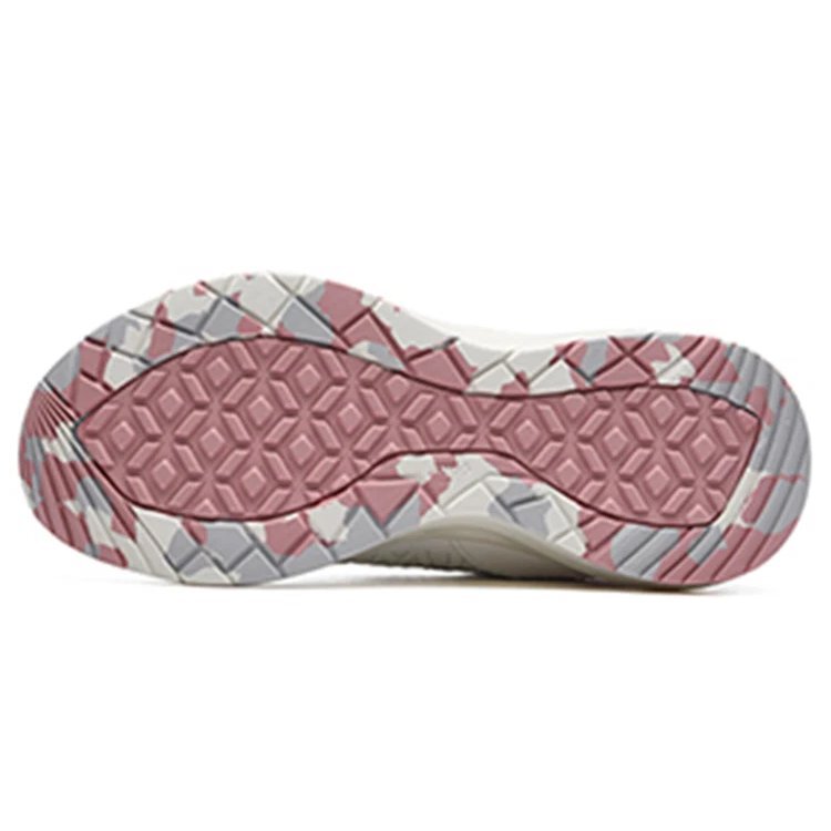Zapatillas de felpa de caña baja «White Pink»