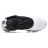 Zapatillas de golf tipo Oxford con clavos «White Black»