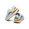 Zapatillas de jogging de caña baja, color gris «Blanco Gris»