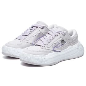 Zapatillas de lona Fila x Mihara FM-15 «Rosa y blanco»