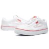 Zapatillas de lona para skate Classic Boarder Blanco/rojo