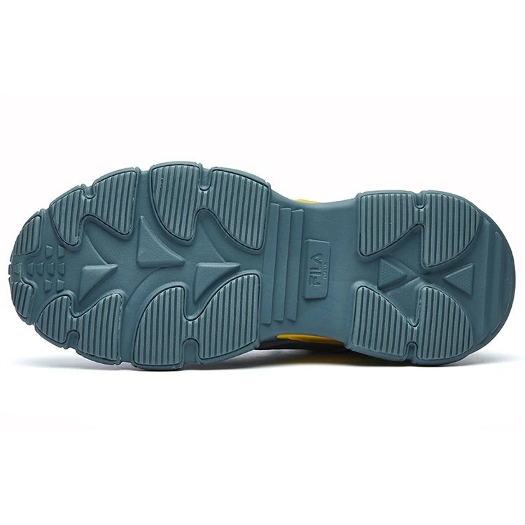 Zapatillas de moda Gris/Amarillo