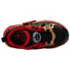 Zapatillas de moda «Negro, Rojo y Dorado»