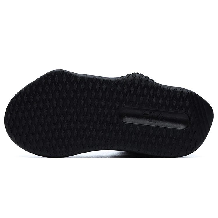Zapatillas de moda, zapatillas de correr de caña baja, negras