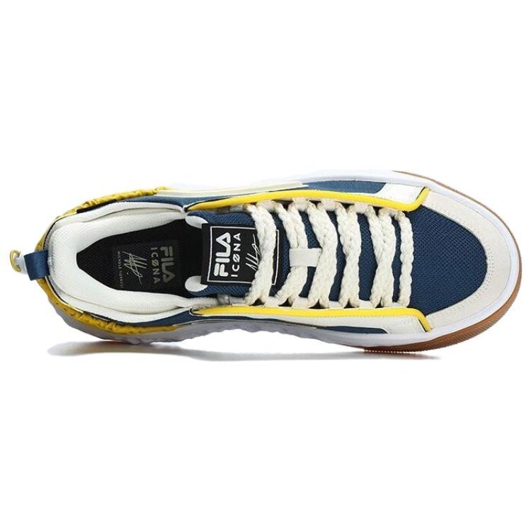 Zapatillas de patinaje CORE VIVA Fashion Icona «Blanco, azul, amarillo»