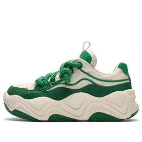 Zapatillas de patinaje de moda «Blanco Verde»