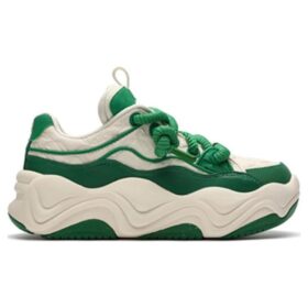 Zapatillas de patinaje de moda «Blanco Verde»