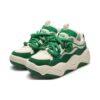 Zapatillas de patinaje de moda «Blanco Verde»