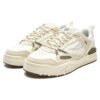 Zapatillas de patinaje Slam 22 «Blanco, beige, marrón»