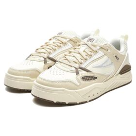 Zapatillas de patinaje Slam 22 «Blanco, beige, marrón»