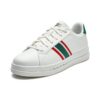 Zapatillas de patinaje Vigor «Blanco, verde y rojo»