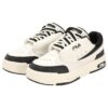 Zapatillas de skate bajas «Blanco Negro»