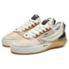 Zapatillas de skate casuales retro Mixa, amarillo crema
