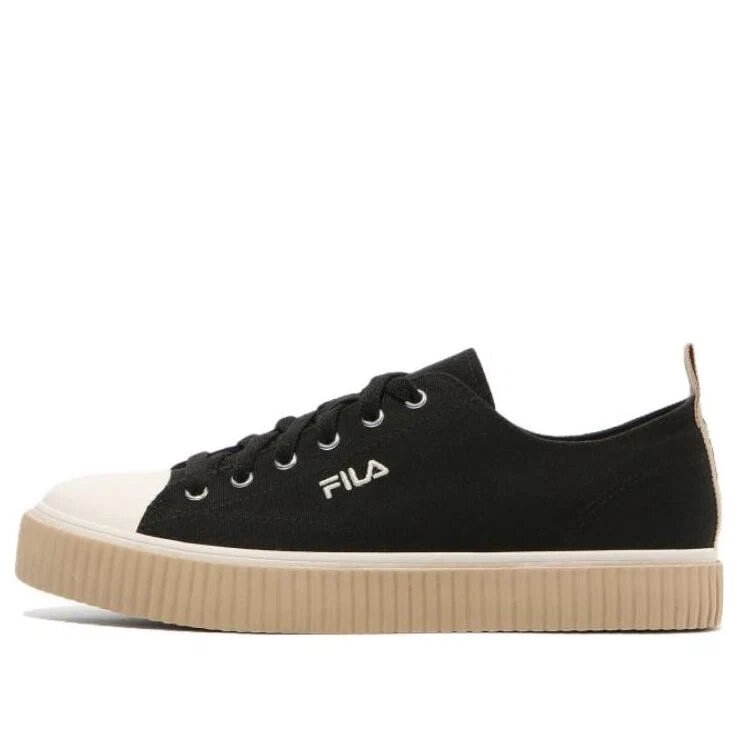 Zapatillas de skate casuales y elegantes de caña baja Layer, unisex, negras, versión coreana «Black Cream»