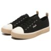 Zapatillas de skate casuales y elegantes de caña baja Layer, unisex, negras, versión coreana «Black Cream»