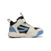 Zapatillas de skate de caña alta «Blanco, negro y azul»