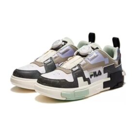 Zapatillas de skate Fashion Brick «Blanco, Marrón, Negro»