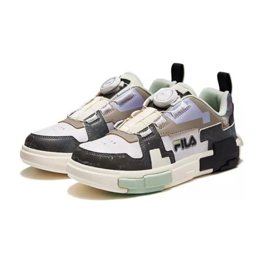 Zapatillas de skate Fashion Brick «Blanco, Marrón, Negro»