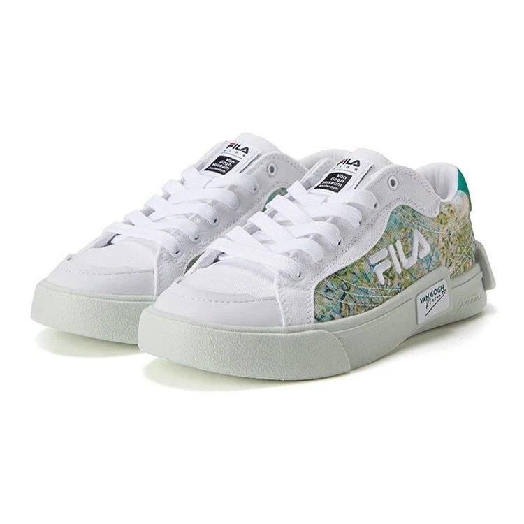 Zapatillas de skate Fila x Van Gogh «Verde Blanco»