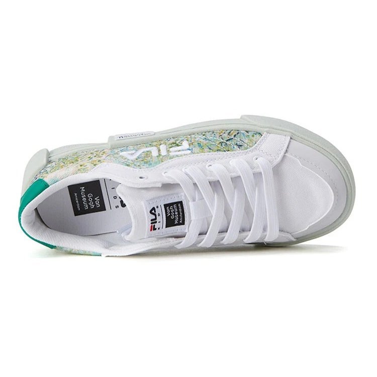 Zapatillas de skate Fila x Van Gogh «Verde Blanco»