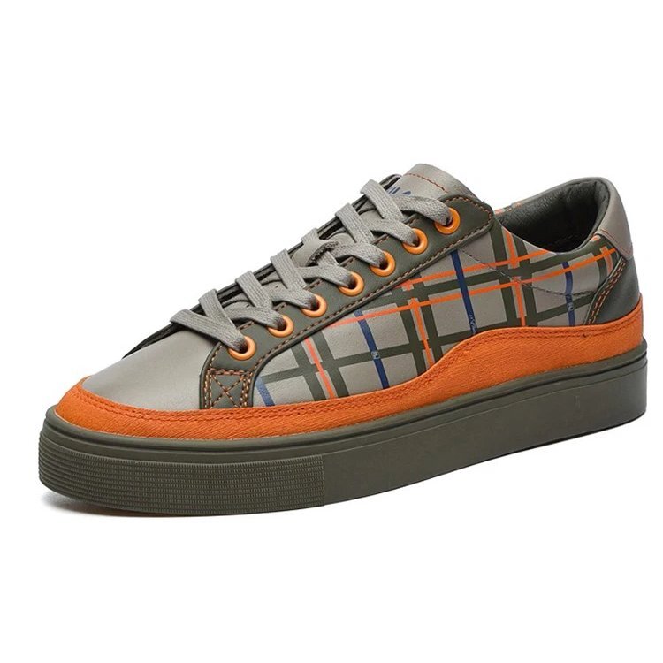 Zapatillas de skate «Gris Naranja»