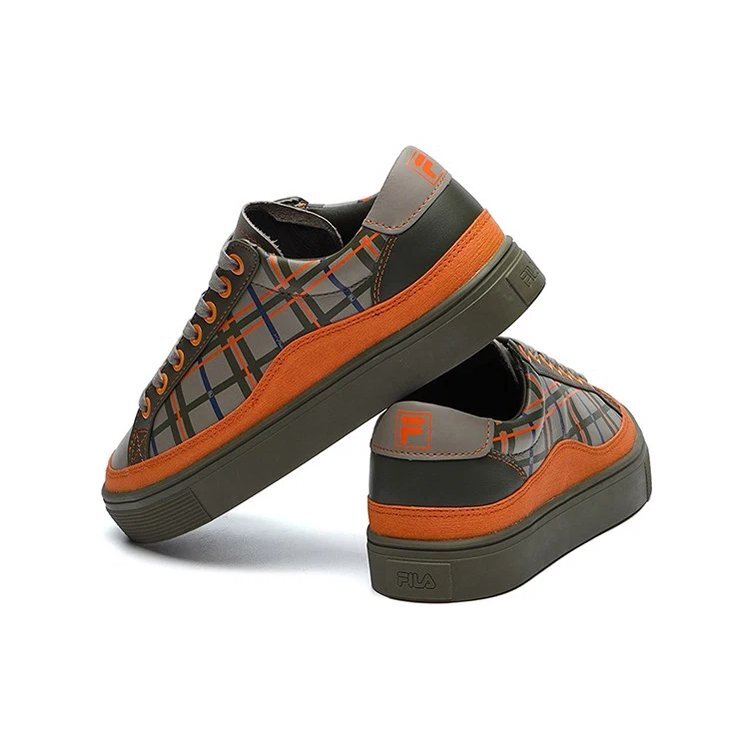 Zapatillas de skate «Gris Naranja»