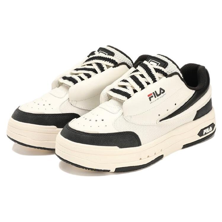 Zapatillas de skate Mix Low «Blanco crema, negro»