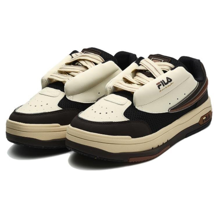 Zapatillas de skate Mix Low «Blanco crema, negro»