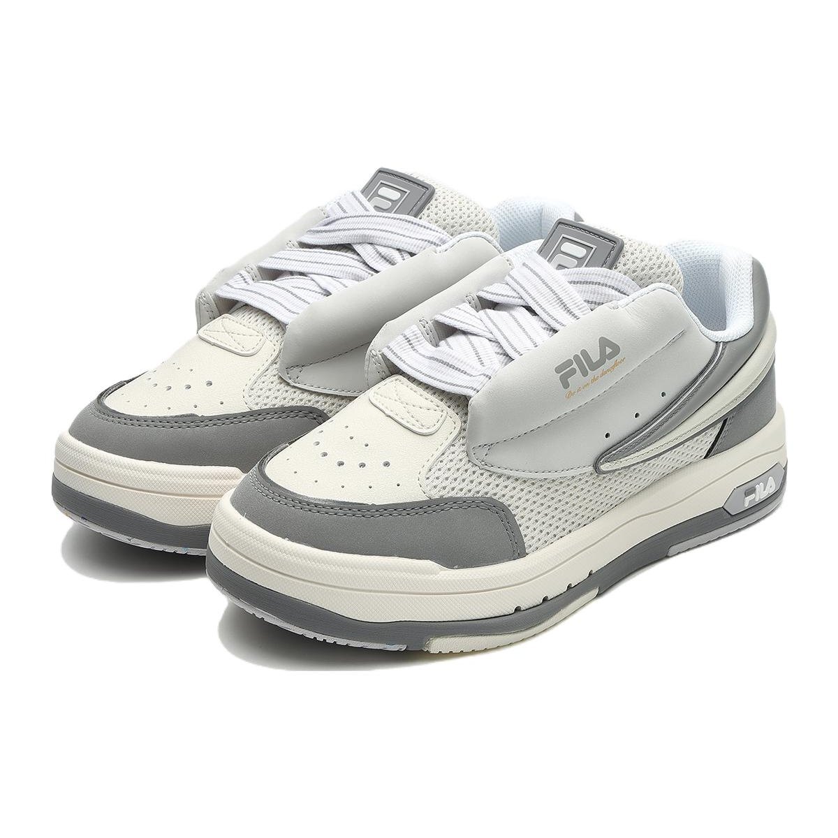 Zapatillas de skate Mix Low «Crema, blanco y gris»
