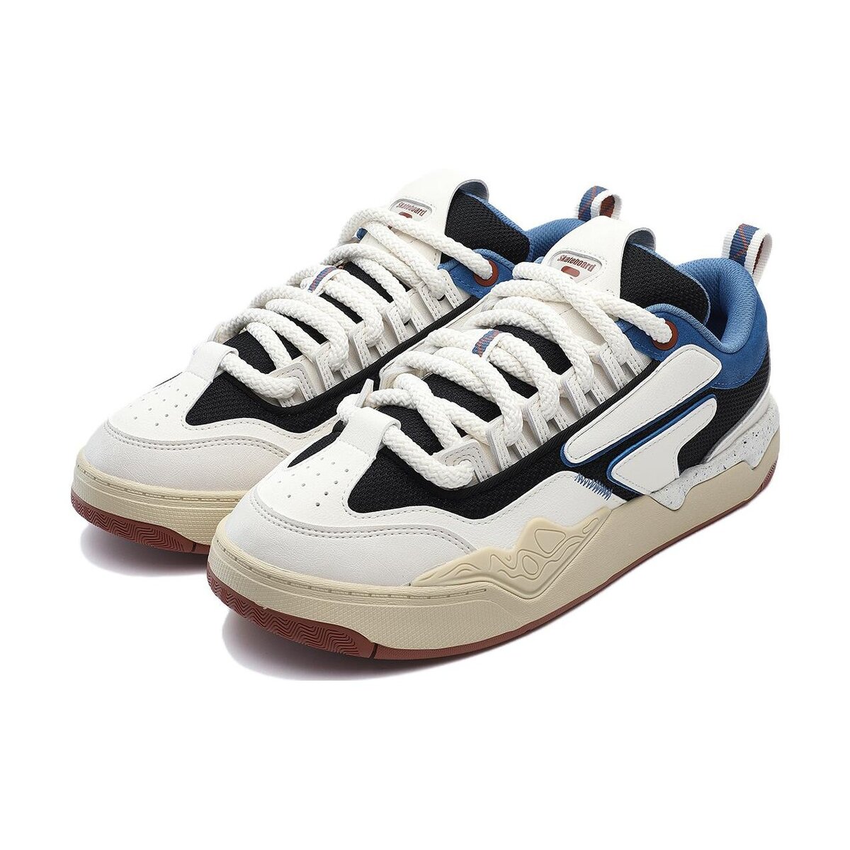 Zapatillas de skate Nollie «White Blue»