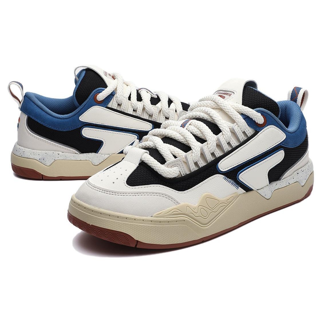 Zapatillas de skate Nollie «White Blue»