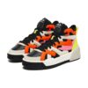 Zapatillas de skate Salto FX «Blanco, naranja y negro»