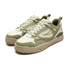 Zapatillas de skate Slam 22 «Blanco, verde, marrón»