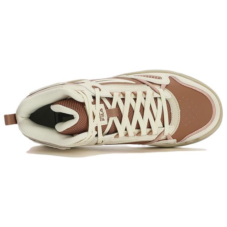 Zapatillas de skate Slam Mid «Blanco, beige y marrón»