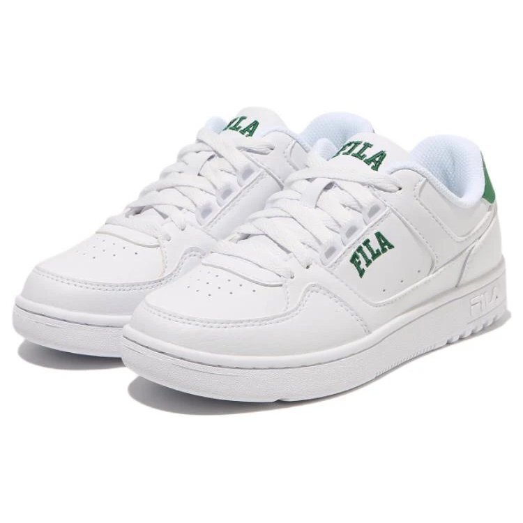 Zapatillas de skate Touch Down de caña baja unisex, versión en blanco y verde «Blanco Verde»