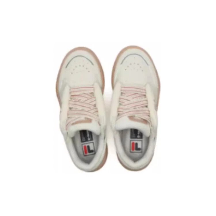 Zapatillas de skate y baile «Blanco Marrón»