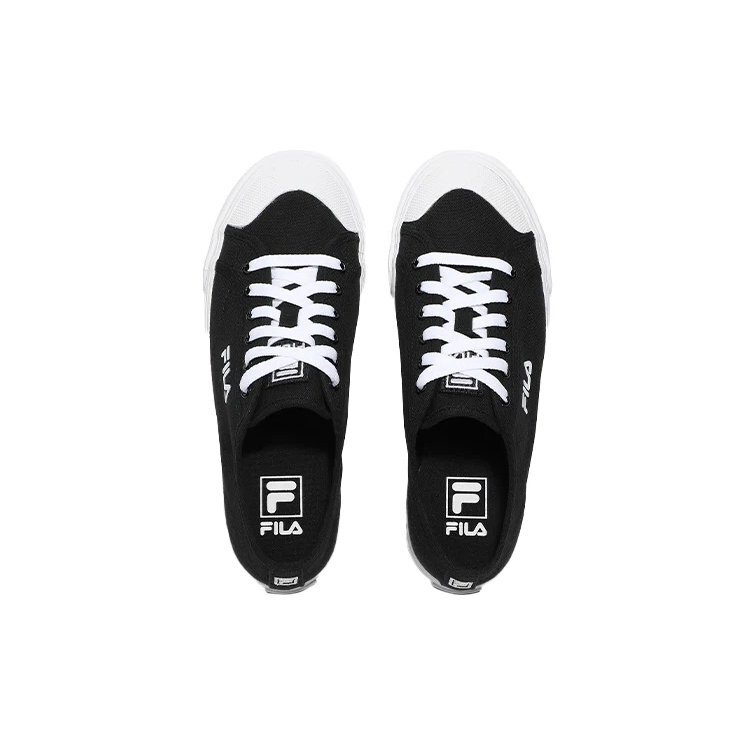 Zapatillas de tablero Classic Kicks B V2 de caña baja, negro/blanco