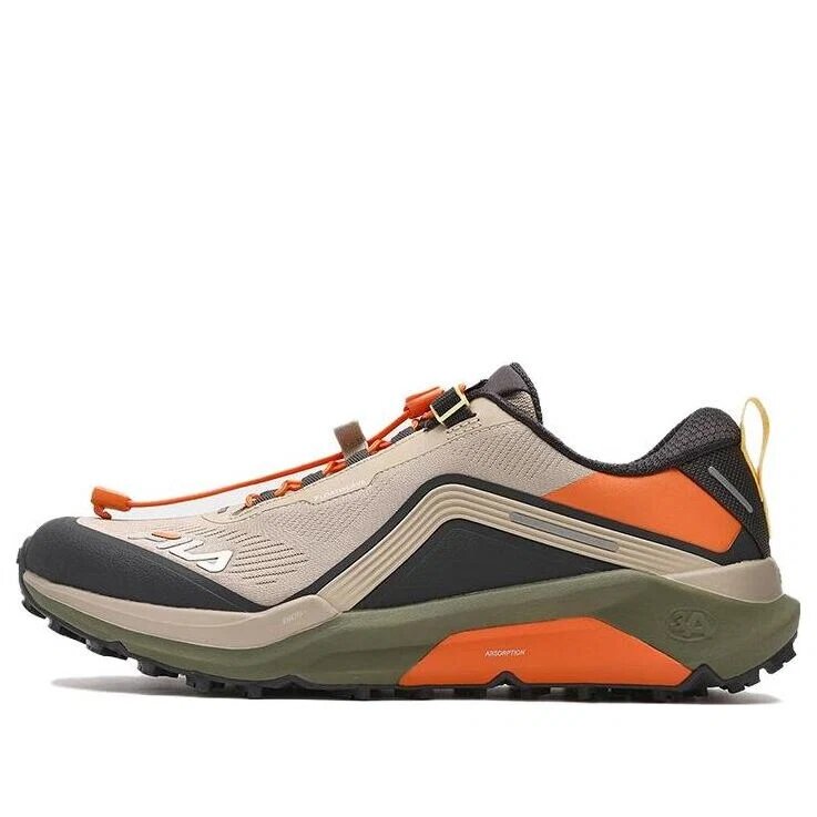 Zapatillas de trail running 3A LYNX I+ Gold Terrain «Beige, verde, naranja»