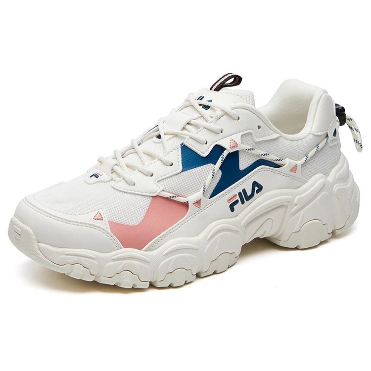 Zapatillas deportivas bajas Fluid, blancas y azules
