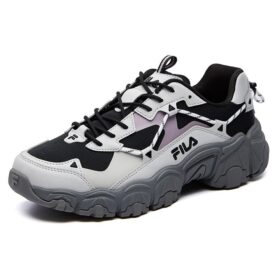 Zapatillas deportivas bajas Fluid, negro y gris