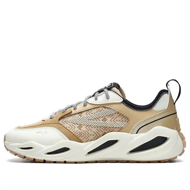 Zapatillas deportivas «Beige y blanco»